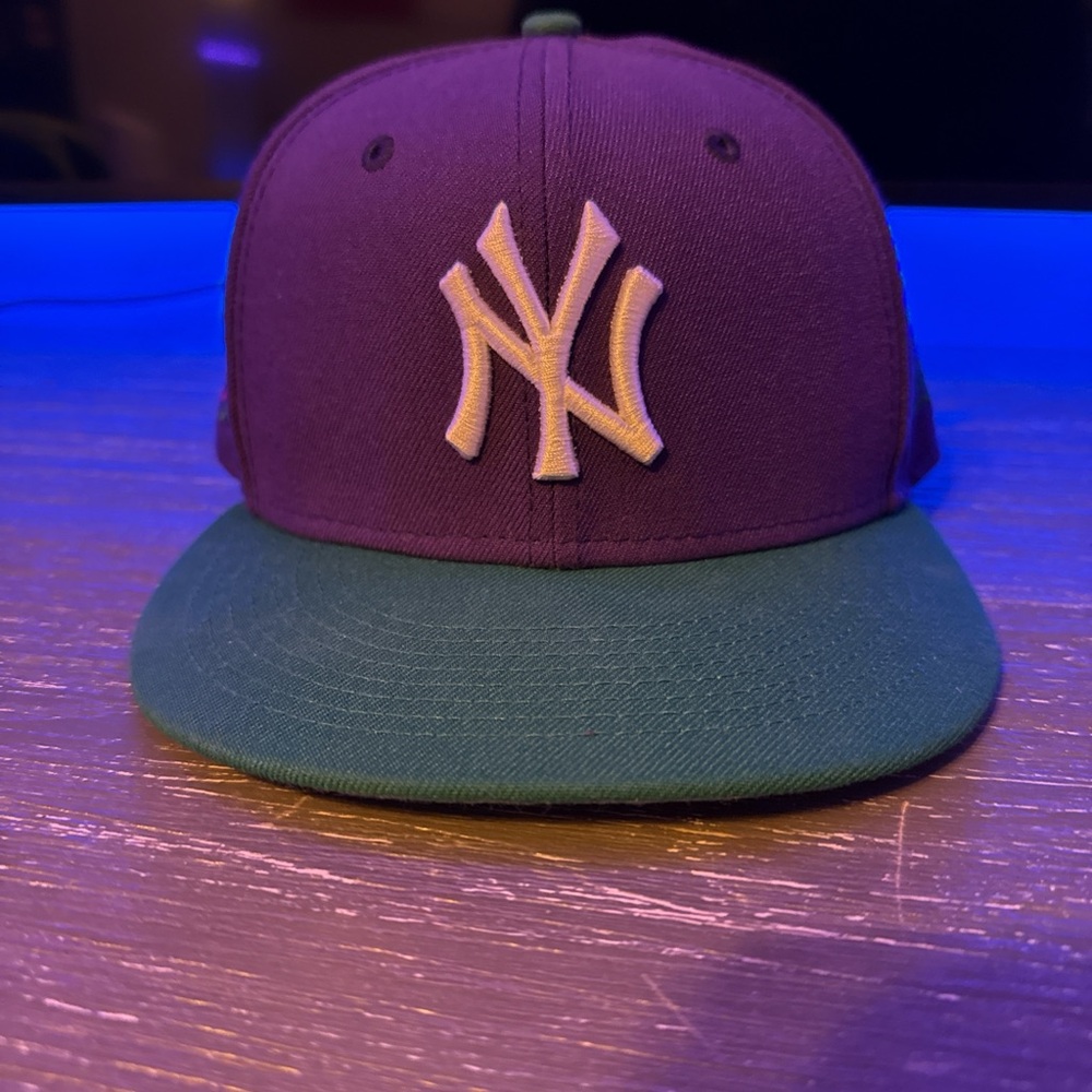 New Era Purple and Green Kids Hat